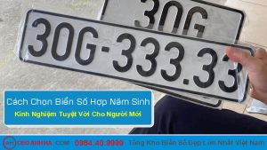 Cách Chọn Biển Số Hợp Năm Sinh